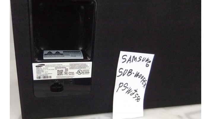 Samsung PS-WJ550 subwoofer